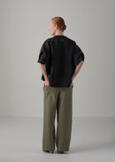 43 HELLEN PENTAGON TOP / AIRY COTTON DOUBLE JERSEY - C14