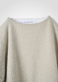 43 MELODY RAGLAN TOP / ALPACA JAQUARD SHAGGY - C15