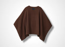 43 MILA PONCHO TOP / WOOL BLENDED ITALIAN FLEECE - C13
