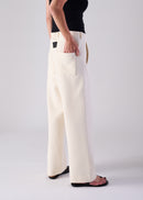 44 LANA TROUSERS / AIRY COTTON DOUBLE JERSEY - C14