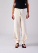 44 LANA TROUSERS / AIRY COTTON DOUBLE JERSEY - C14
