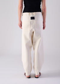 44 LANA TROUSERS / AIRY COTTON DOUBLE JERSEY - C14