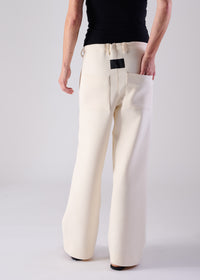 44 LANA TROUSERS / AIRY COTTON DOUBLE JERSEY - C14