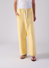 44 LANA TROUSERS / AIRY COTTON DOUBLE JERSEY - C14