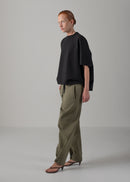 44 LANA TROUSERS / AIRY COTTON DOUBLE JERSEY - C14