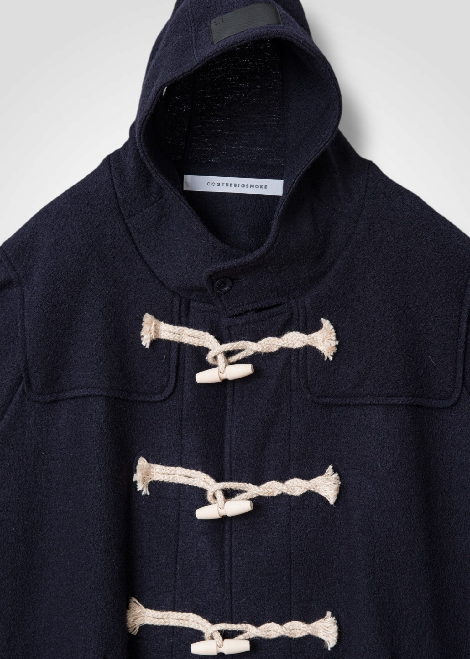 44 MONICA DUFFLE COAT / MANTECO BRETAGNA JERSEY - C13