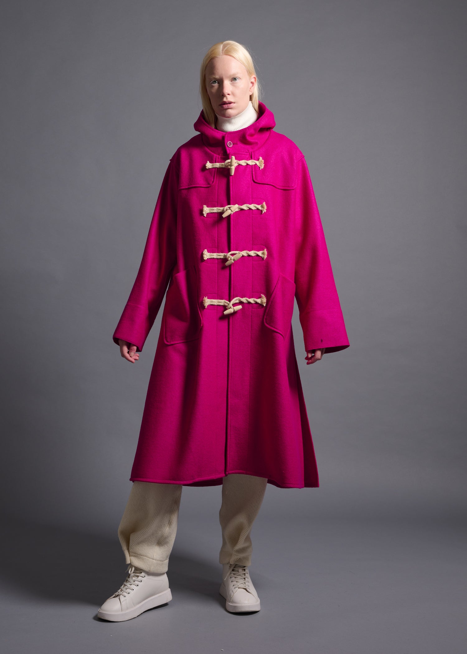 44 MONICA DUFFLE COAT / MANTECO BRETAGNA JERSEY - C13