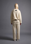 46 KORA BOTTLE NECK TOP / CHUNKY RIB JERSEY - C13