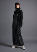 Long-sleeved bolero, black, cogthebigsmoke, one size fits all, sustainable fashion, less is more, made in Japan, quiet luxury, minimalist