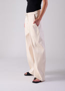 47 MERCY BARREL TROUSERS / DUCHESS SATIN STRETCH - C14