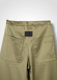 47 MERCY BARREL TROUSERS / DUCHESS SATIN STRETCH - C14