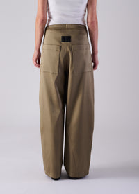 47 MERCY BARREL TROUSERS / DUCHESS SATIN STRETCH - C14