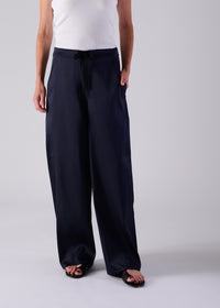 47 MERCY BARREL TROUSERS / DUCHESS SATIN STRETCH - C14