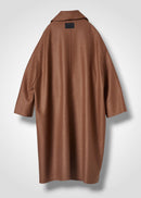 48 MARIE OVERSIZED COAT / WOOL COMPRESSED JERSEY - C15