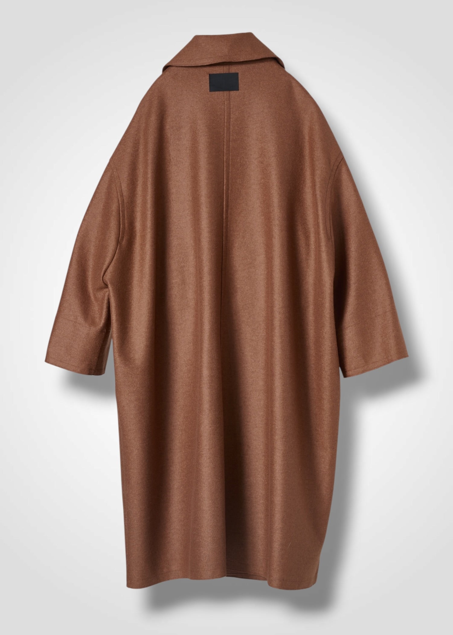 48 MARIE OVERSIZED COAT / WOOL COMPRESSED JERSEY - C15
