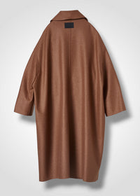 48 MARIE OVERSIZED COAT / WOOL COMPRESSED JERSEY - C15