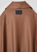 48 MARIE OVERSIZED COAT / WOOL COMPRESSED JERSEY - C15