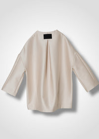 48 NATALY BALLOON JACKET / DUCHESS SATIN STRETCH - C14
