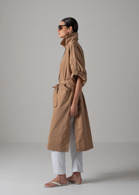 49 HOLLY COAT / HIGH-COUNT PL STRETCH - C14