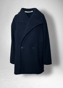 49 KARTER PEA COAT / LIGHT WEIGHT BRUSHED DOUBLE JERSEY - C11