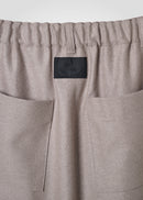 49 OCTAVIA A-LINE SKIRT W/PKT / WOOL COMPRESSED JERSEY - C15