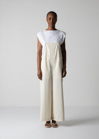 oversized overalls, off white, cogthebigsmoke, one size fits all, sustainable fashion, less is more, made in Japan, quiet luxury, minimalist