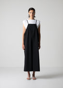 oversized overalls, black, cogthebigsmoke, one size fits all, sustainable fashion, less is more, made in Japan, quiet luxury, minimalist