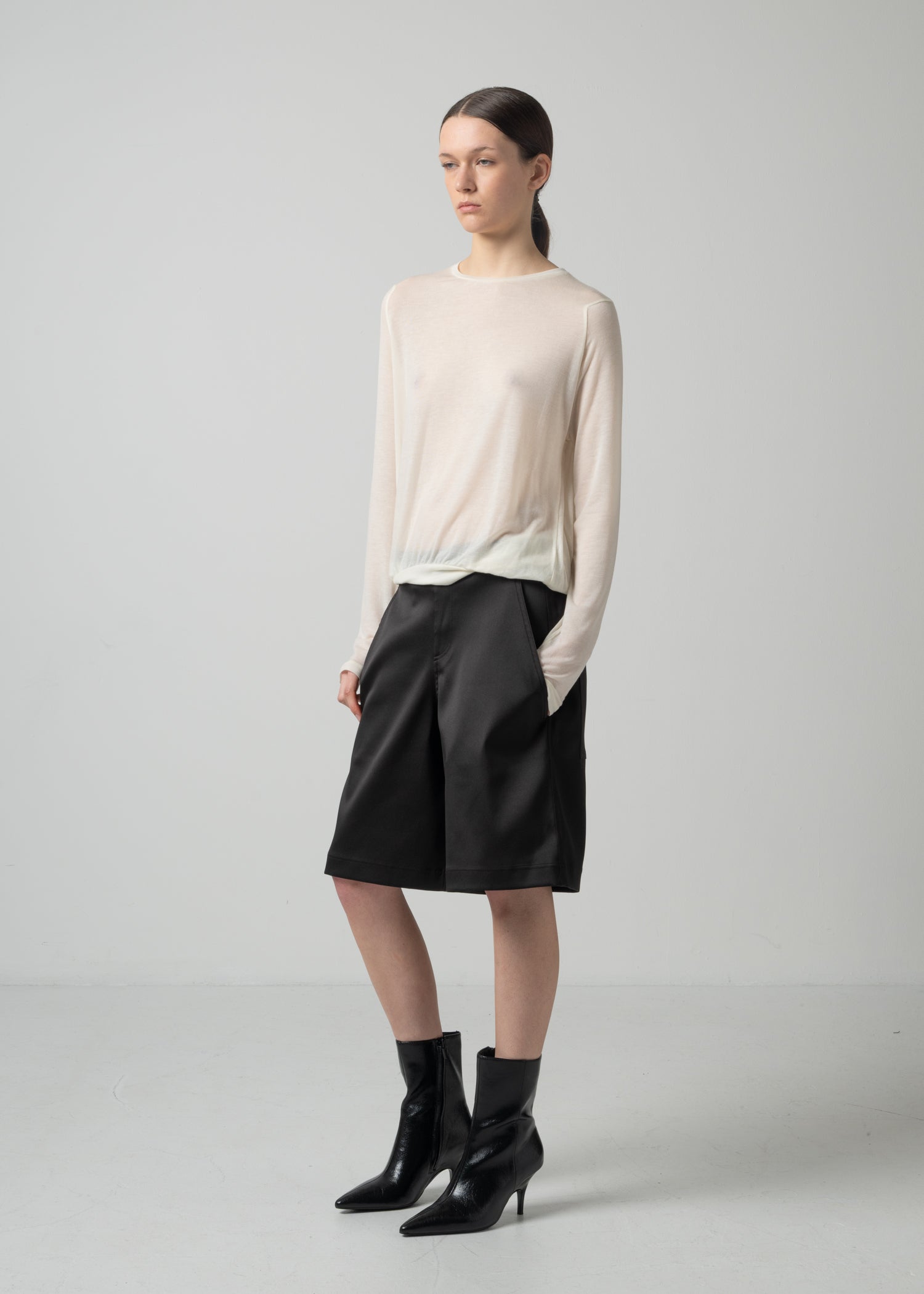 04 MAYA CULOTTES / DUCHESS SATIN STRETCH - C15