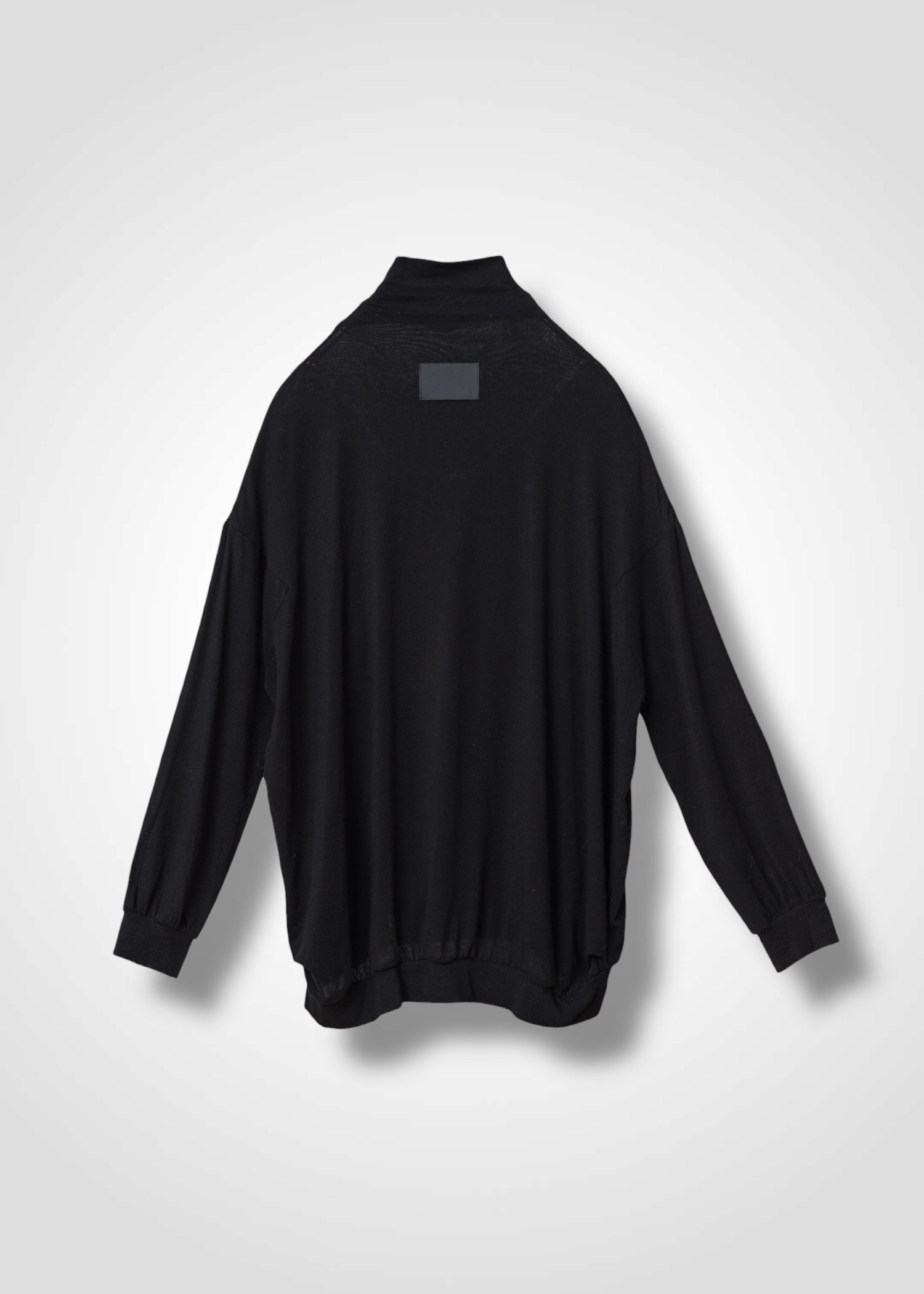 04 MYRA NARROW SLV HIGH NECK / TENCEL CASHMERE PLAIN JERSEY - C13