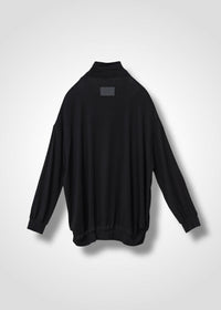 04 MYRA NARROW SLV HIGH NECK / TENCEL CASHMERE PLAIN JERSEY - C13