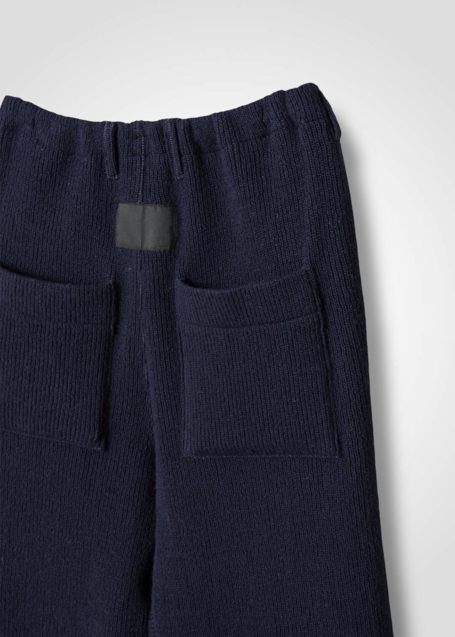 50 LANA TROUSERS / CHUNKY RIB JERSEY - C13