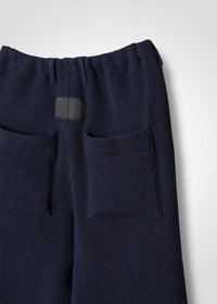 50 LANA TROUSERS / CHUNKY RIB JERSEY - C13