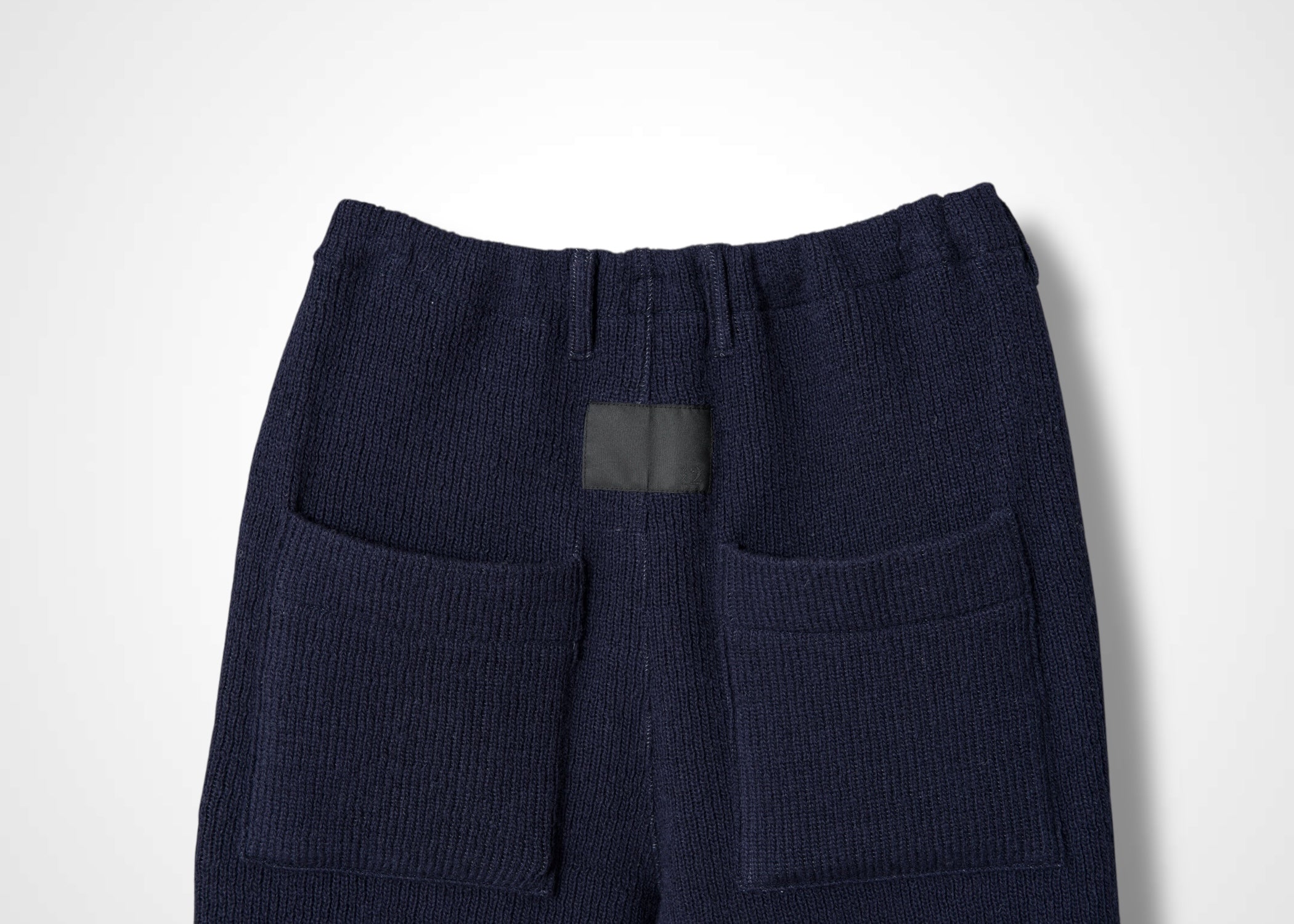 50 LANA TROUSERS / CHUNKY RIB JERSEY - C13