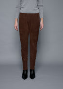 51 ELLY TROUSERS / TRICOT SUEDE - C15