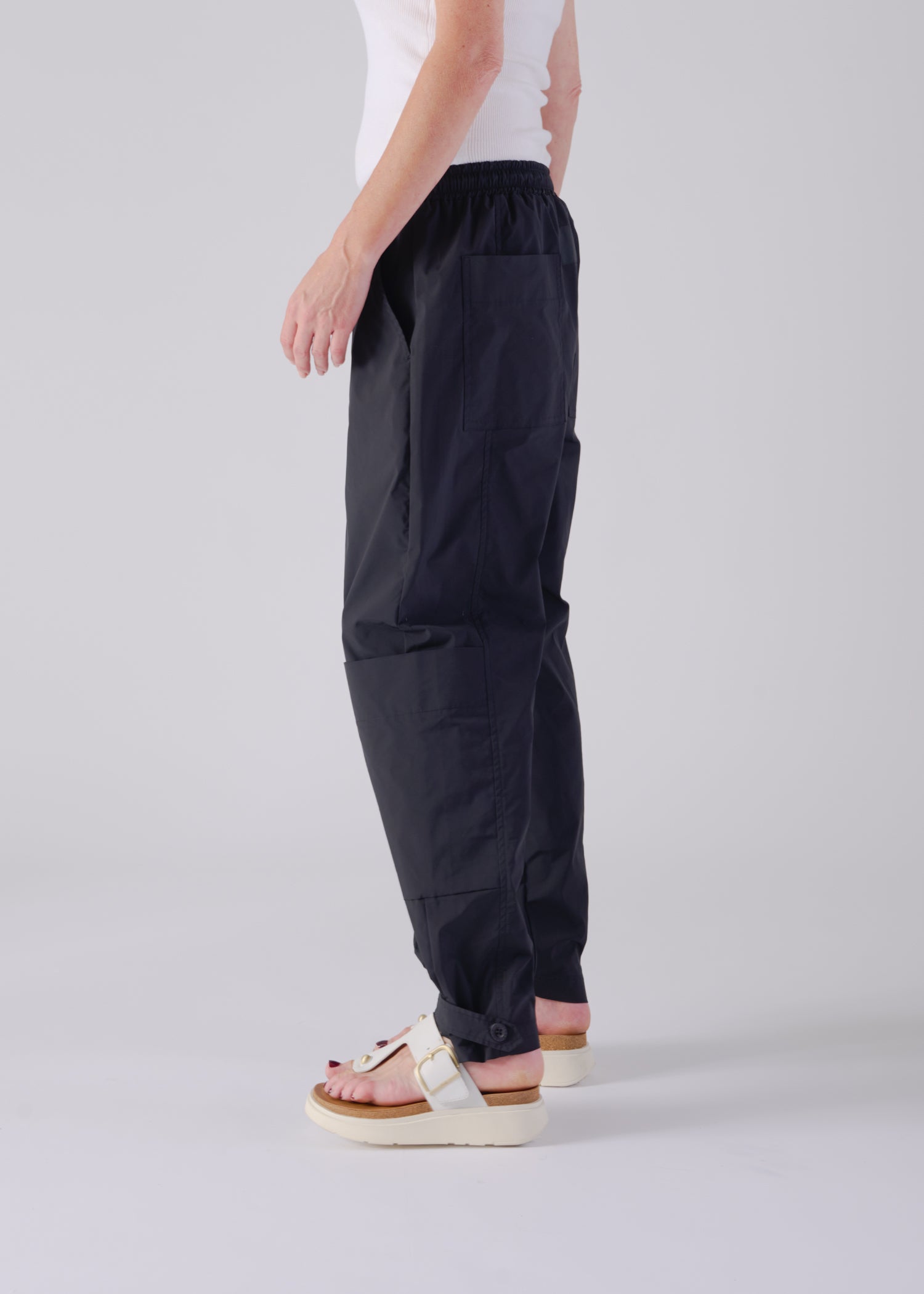 51 FRADY TROUSERS / HIGH-COUNT PL STRETCH - C14