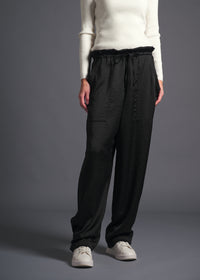 Wide leg cargo trousers, black, cogthebigsmoke, one size fits all, sustainable fashion, less is more, made in Japan, quiet luxury, minimalist