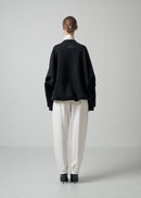 52 OLLIE ZIP UP BLOUSON / COCOON JERSEY - C15