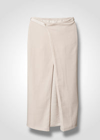 53 MINA DOUBLE WRAP SKIRT / ECO SATIN - C13