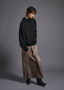 53 MINA DOUBLE WRAP SKIRT / ECO SATIN - C13