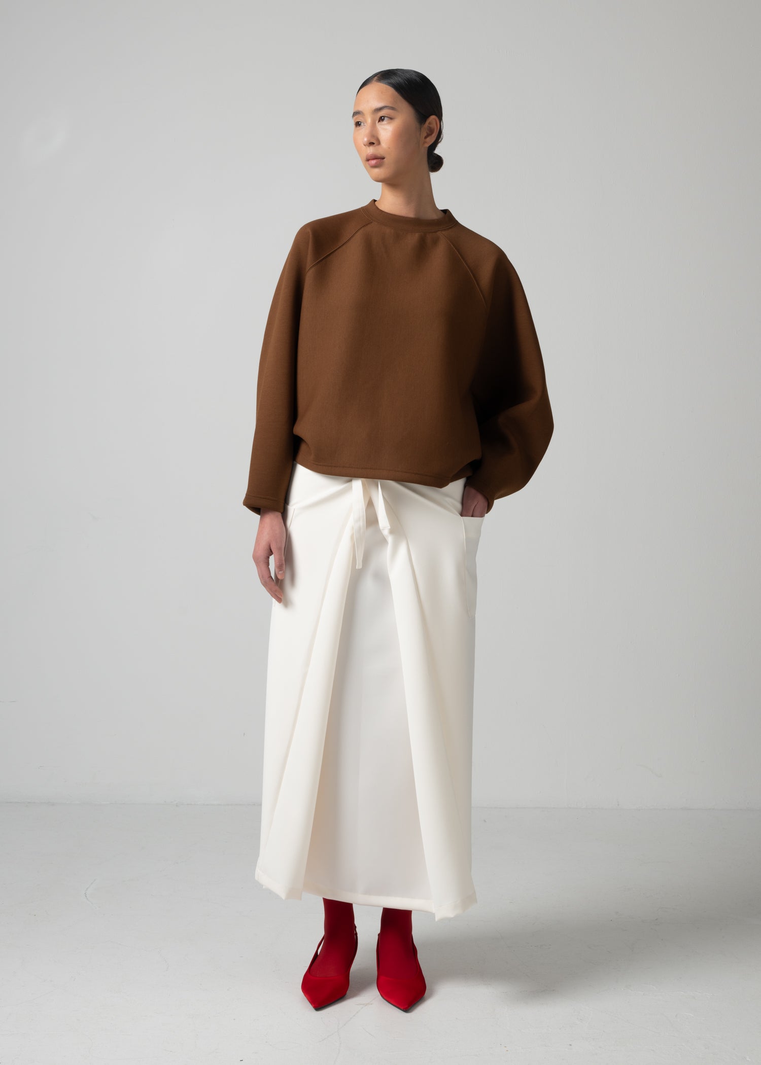 53 OLIVIA TOP / COCOON JERSEY - C15