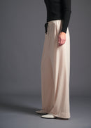 Super loose trousers, vanilla, cogthebigsmoke, one size fits all, sustainable fashion, less is more, made in Japan, quiet luxury, minimalist