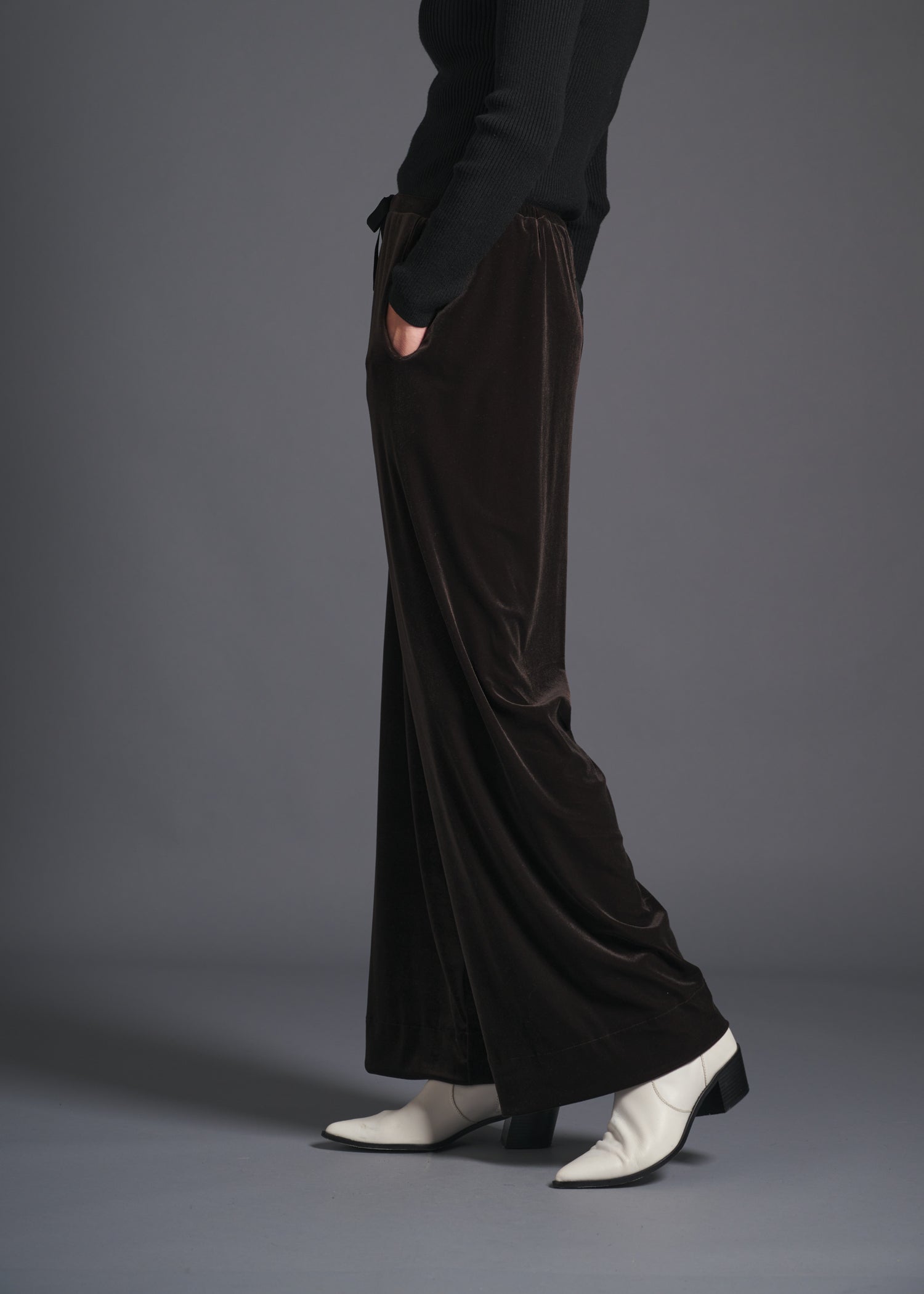 54 ALISON TROUSERS / VELOUR SMOOTH - C13