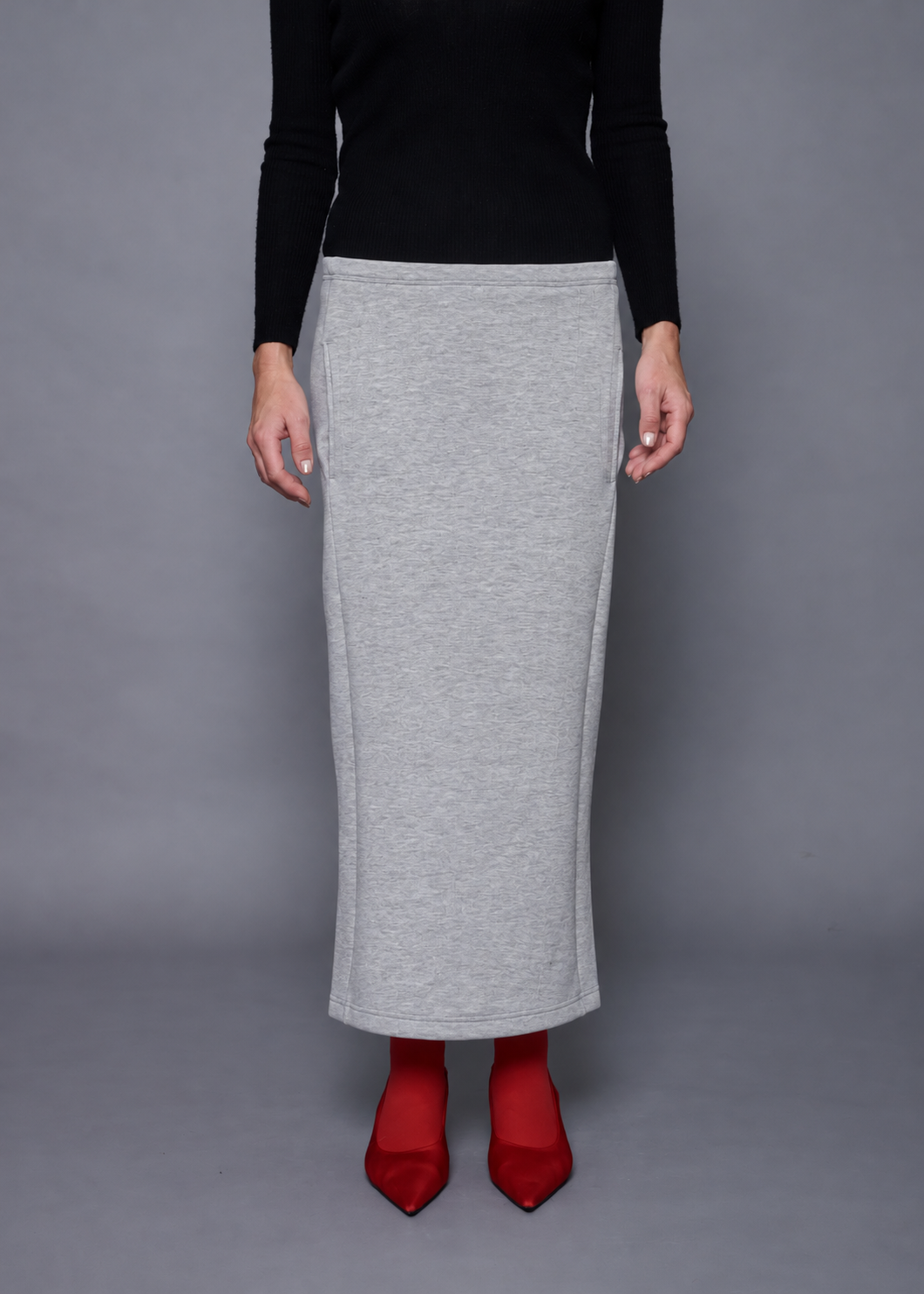 55 FIA SKIRT / COCOON JERSEY - C15