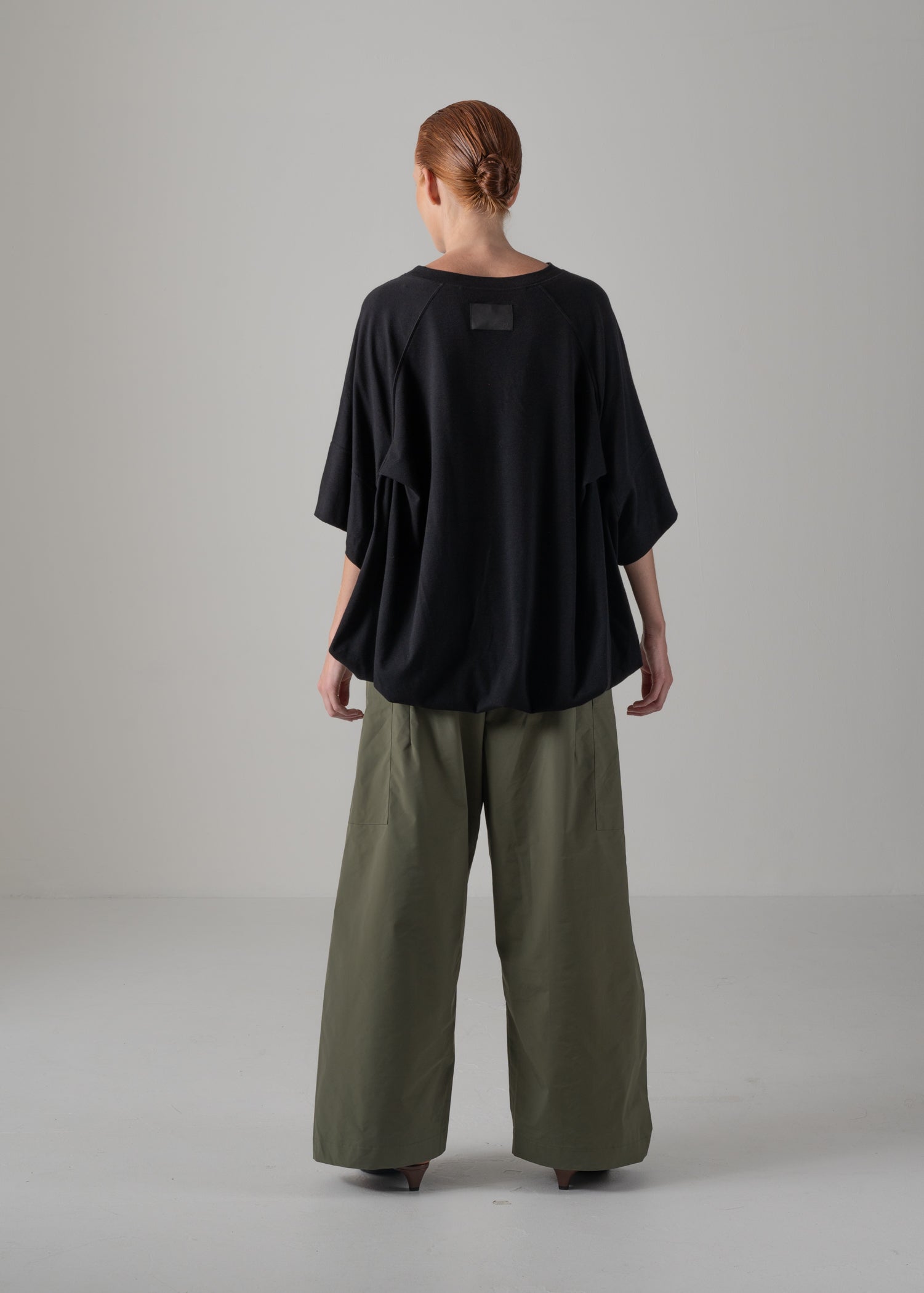 55 LILLYANA PUFFY SHORT SLEEVE TOP / HIGH GAUZE COTTON - C14