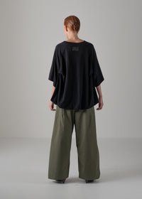 55 LILLYANA PUFFY SHORT SLEEVE TOP / HIGH GAUZE COTTON - C14