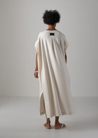57 JOHANNA DRESS / HIGH GAUZE COTTON - C14