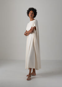 57 JOHANNA DRESS / HIGH GAUZE COTTON - C14