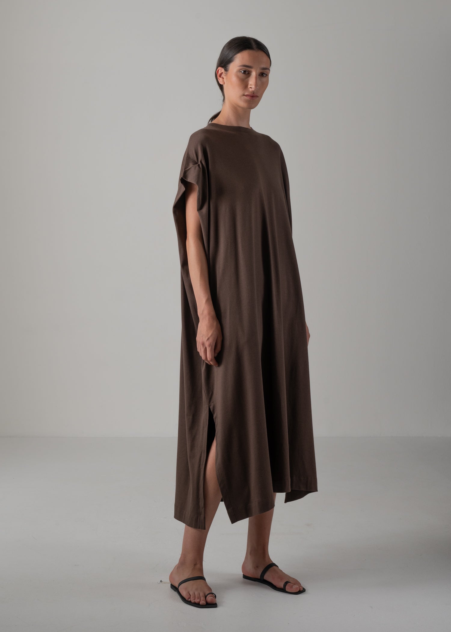 57 JOHANNA DRESS / HIGH GAUZE COTTON - C14