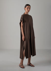 57 JOHANNA DRESS / HIGH GAUZE COTTON - C14