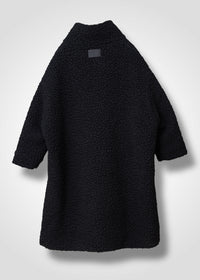 57 MARILYN COAT / WOOL AIRY LIGHT BOUCLE JERSEY - C13